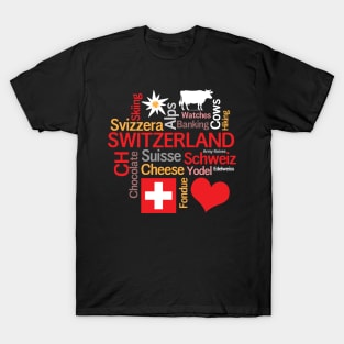 Switzerland Favorite Things T-Shirt